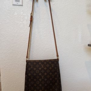 Louis Vuitton Brown Monogram Crossbody Bag